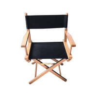 Chaise de Réalisateur Pliante Premium et Robuste, Conforme aux Normes, avec Support Ergonomique pour Maquillage en Intérieur, Espace de Repas en Extérieur et Terrasse