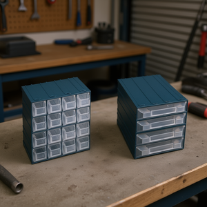 TTAKE Drawer <b>Cabinet</b> <b>Tool</b> Containers With Clear Drawers For Organized <b>Storage</b> - Product Image 2