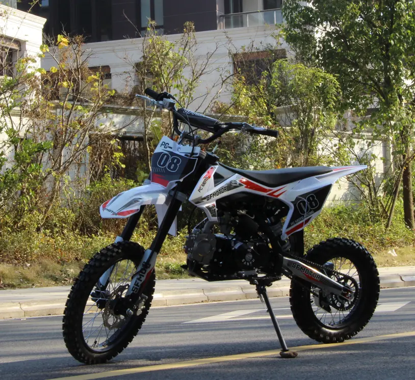 Penjualan terlaris Motocross Off road sepeda motor Pit sepeda motor Trail 125cc motor untuk dijual