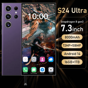 S24 Ultra 2025 5G di Alta Qualità Reale con Memoria Flash da 12GB+512GB, Schermo da <span class=keywords><strong>7</strong></span>.3 <span class=keywords><strong>Pollici</strong></span> per Gaming ad Alte Prestazioni, Android 14, Telefono <span class=keywords><strong>Cellulare</strong></span> Sbloccato a Basso Costo - Product Image 6