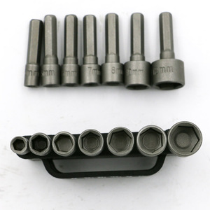 Juego de 14 Puntas de Destornillador Neumático de Cabeza Hexagonal de Alta Resistencia, Tornillos Autorroscantes para Destornillador Eléctrico, Venta al por Mayor - Product Image 2