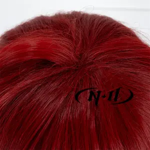 Pelucas de cosplay de ND Grell Sutcliff, fibra de alta calidad, color marrón claro, resistente al calor y a altas temperaturas - Product Image 6