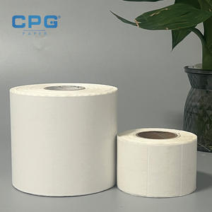 Bulk OEM Custom High Quality Top Coated Thermal Label Sticker Box Label 100X150mm Logistics Waybill Labels <b>Paper</b> - Product Image 1