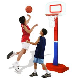Support de basket-ball en plastique jouet personnalisé ajouter logo sport saut jouet ensemble de basket-ball Offre Spéciale support de basket-ball réglable extérieur pour les enfants - Product Image 1