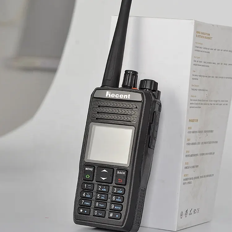 Rádio digital banda dupla dmr, rádio digital 2023 portátil compatível com mototrbo tier 1 e 2 walkie talkie, RS-569D