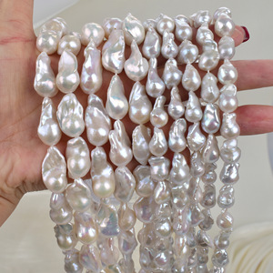 Perlas Sueltas Irregulares de Agua Dulce Estilo Barroco, Perlas Naturales Dispersas para Manualidades, Venta al Por Mayor del Fabricante - Product Image 1