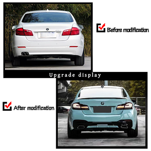 बीएमडब्ल्यू 5 सीरीज एफ 10 (2011-2017) को संशोधित किया गया और G30 लाख टन स्पोर्ट्स स्टाइल बॉडी क्लैडिंग किट एफ 10 जी 30 एमटी शैली में अपग्रेड किया गया है। - Product Image 6