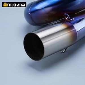 Nlkhanm ข้อต่อท่อไอเสียรถจักรยานยนต์ทำจากสเตนเลสขนาด51มม. TNT300 BJ300เหมาะสำหรับระบบ BN302เบนเนลลี่300 BJ300 <span class=keywords><strong>GS</strong></span> - Product Image 5