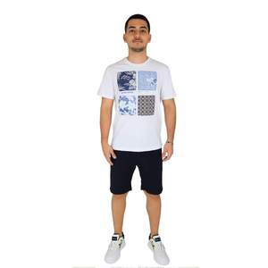 Pantaloncini da uomo Beige 25S48BE Abbigliamento casual Stile estivo - Product Image 4