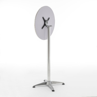 Table de comptoir de bistro d'extérieur Offre Spéciale Table ronde en aluminium Table d'extérieur en aluminium