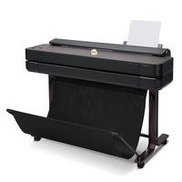 Printer Inkjet Format Besar T650 A0 untuk HP, Teknik CAD, dan Gambar Reka Bentuk T650 A0-36 Inch 4 Warna
