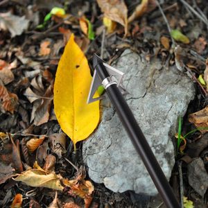 Boogschieten Staal Broadheads 100 125 Grain 3 Bladen Jacht Compatibel Kruisboog Compound Boog 1+1/2 Inch Snede - Product Image 5