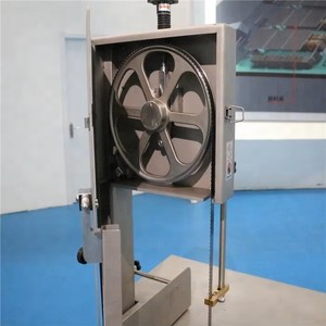 Scie à os verticale industrielle utilisée pour la découpe de bœuf, de porc et de poisson congelés pour les usines de transformation de <span class=keywords><strong>viande</strong></span> et les abattoirs - Product Image 2