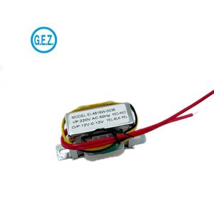 カスタムCE CQC CUL証明書ステップダウンAC 220v 230v AC 30w 40w 12v 0 12v EI 48トランス - Product Image 1