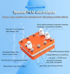 Phân Tử <span class=keywords><strong>Hydrogen</strong></span> Máy H2 Máy Trị Liệu 3000 ml/phút <span class=keywords><strong>Hydrogen</strong></span> Hít Máy PMe Nước Tinh Khiết Electrolyzer 110V - Product Image 5