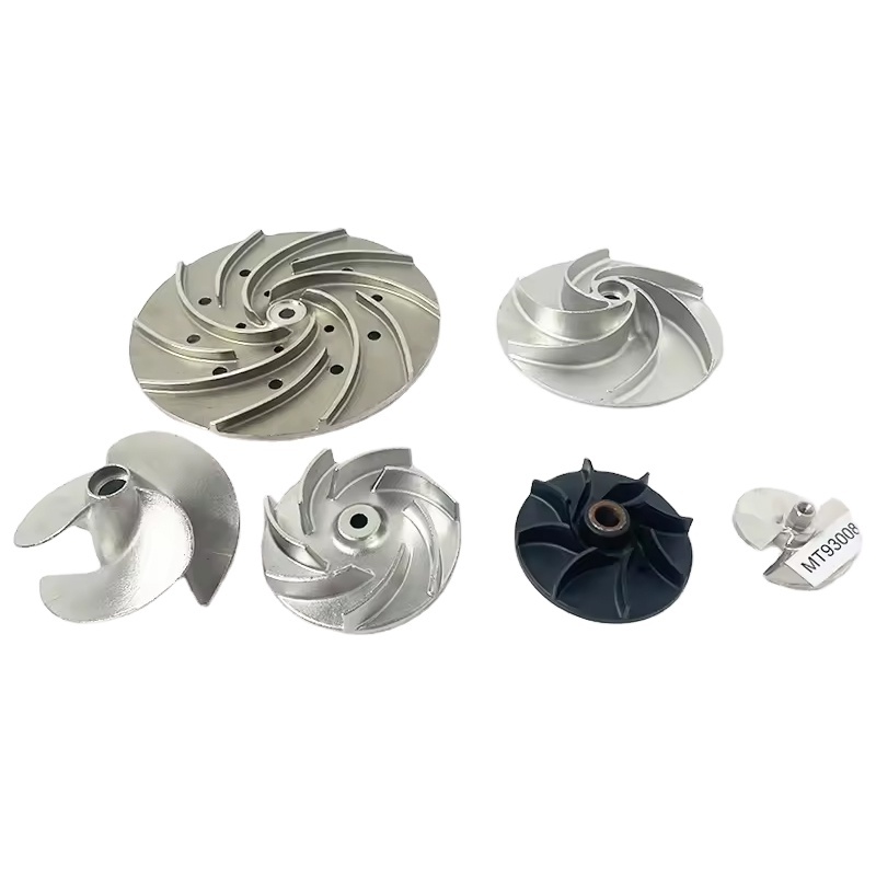 Cnc Mould Parts Pump Impeller Stainless