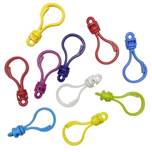 Colorful Rotatable Lobster Clasps For Diy Jewelry Keychain Accessories <b>Plastic</b> <b>Hooks</b> Beading Supplies - Product Image 5