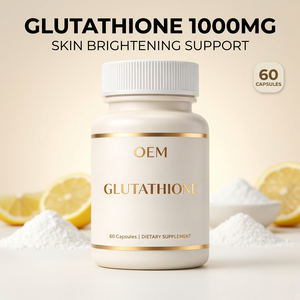 Capsules de Glutathion OEM, 60 Capsules, Complément Antioxydant, Complément Herbal, Fabrication en Marque Blanche - Product Image 1