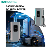 Solutions de gestion de la charge NANCOME, puissance de sortie 240-480 KW, tension 200-1000V, pour l'électrification des flottes et les flottes logistiques