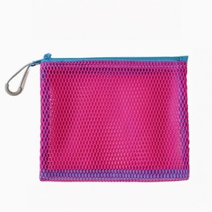 Bolsa de Maquillaje Plegable, Portátil, de Malla Resistente, para Viaje, Pequeña, con Cierre, Ligera y Ecológica para Cosméticos, para Mujer - Product Image 6