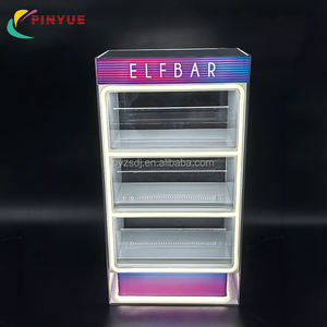 Présentoir à cigarettes en acrylique à 4 niveaux, hauteur réglable, personnalisable <span class=keywords><strong>pour</strong></span> supermarché et magasin de tabac - Vente en gros fabricant - Product Image 5