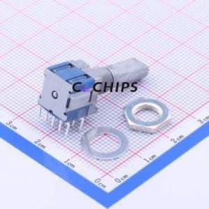 SRBM149501 Rotary Encoder Through hole Component (THT),10x12.5mm Switch - Product Image 1