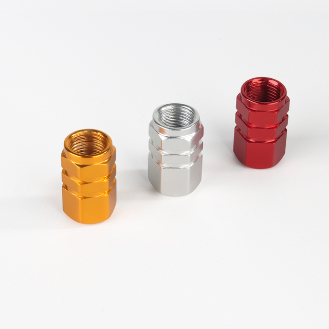Longyang YX-001 Aluminum Tire Valve Cap & Dust Cover for Car-Universal Fitment Easy Installation