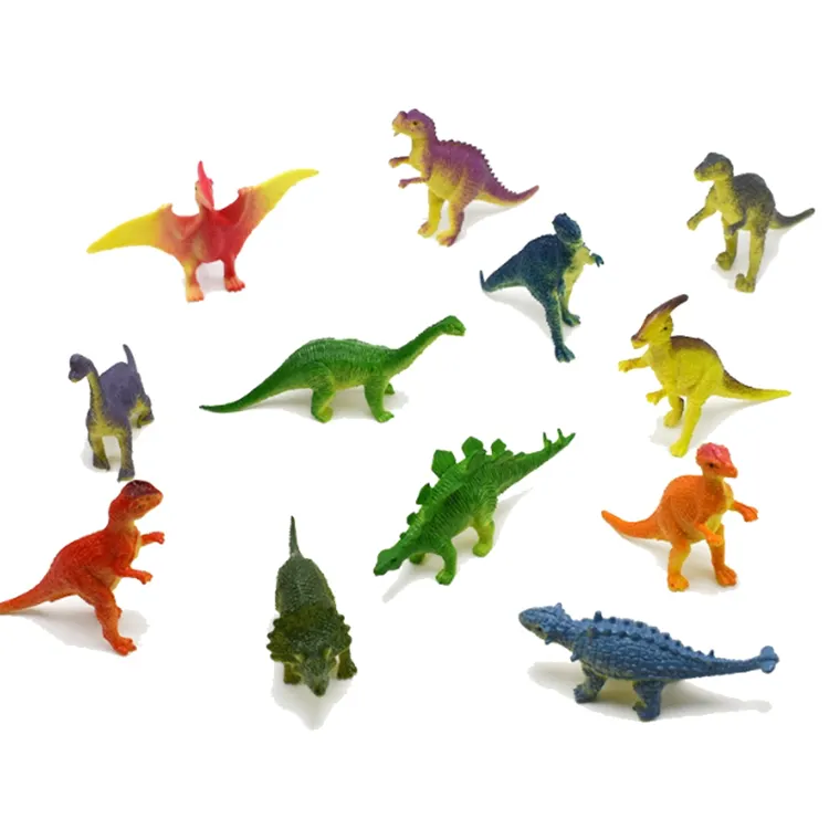 Educatief Plastic Dinosaurusmodel Actiefiguren Speelgoed Realistisch Vinyl Plastic Dinosaurusmodel Voor Klein Dinosaurusspeelgoed