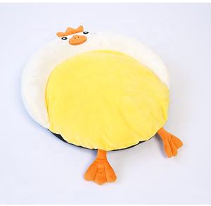 Neue kleine Hunde Haustier betten Luxus warme süße Enten form große Hunde betten schöne Enten Design Großhandel Fabrik billige Hunde bett - Product Image 5
