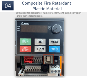 Variateur de fréquence Delta VFD, garantie 1 an, VFD25AMS43ANSAA, 15 HP, 11 KW, 460V, 3 phases, pour usage domestique et industriel - Product Image 3