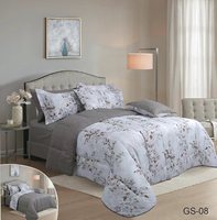 Luxe 4 pièces/5 pièces/6 pièces 7 pièces couette couette ensemble de draps de lit ensemble de literie pour le marché de l'arabie saoudite