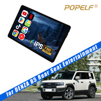 Tablette de Voiture à Angle Réglable 14 Pouces Android 14.0 pour Appuie-tête, Écran Tactile IPS FHD, 8 Cœurs, 4G+64G, WiFi, BT, FM, RSE pour Denza BYD Ti7