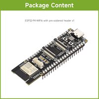 Carte de développement haute performance AISMARTGOO Waveshare ESP32-P4, basée sur ESP32-P4 et ESP32-C6, avec connecteurs pré-soudés