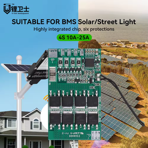Smart <span class=keywords><strong>BMS</strong></span> 2S 3S <span class=keywords><strong>10A</strong></span> 15A Placa DE PROTECCIÓN DE farola Batería de litio de 12V <span class=keywords><strong>BMS</strong></span> Lifepo4 para paquete de batería - Product Image 3