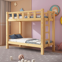 Lits superposés en bois massif à deux niveaux, style moderne et minimaliste, pour enfants de maternelle et de garderie, plusieurs tailles disponibles pour la sieste