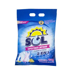 500g OEM brand cheap price washing powder detergent laundry powder soap Africa detergent powder soap