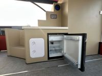 Yacht de croisière à double pont en aluminium soudé de 36 pieds avec moteur hors-bord, cuisine et salle de bain