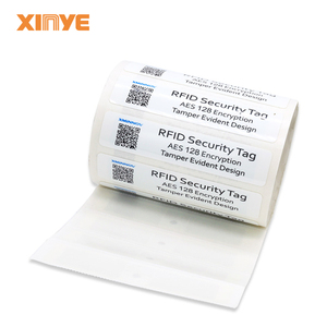 저가 UHF 미니 NFC 맞춤형 <span class=keywords><strong>RFID</strong></span> 태그 자산 보안 라벨 QR 코드 인코딩 바코드 데이터 용지 방수 1-8m 판독 가능 - Product Image 5