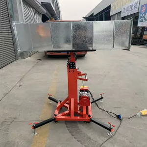 Plateforme élévatrice électrique portable télécommandée pour le levage de marchandises, petites grues pour l'installation de portes à enroulement - Product Image 4