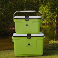 Ensemble de 24 glacières portables de 32 L, qualité alimentaire, isolation en PU 3 couches, maintien au frais 48 h pour le camping, les pique-niques et la pêche