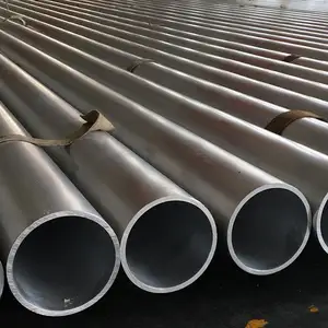 China Manufacturer Seamless Aluminum Tubing 2024 5052 7075 Round Pipe