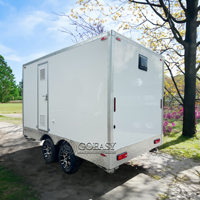 Harga Bagus Untuk Toilet seluler VIP modis Trailer kamar kecil umum portabel dengan fasilitas Pancuran Toilet kamar mandi