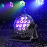 Cool FX Assurance qualité 12pcs 6in1 LED Par lumière Portable scène lumière Rgbwa Led batterie Par lumière