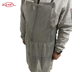 Vente chaude Tablier de travail réglable en acier inoxydable 316 de qualité alimentaire, sans manches, en maille, résistant aux coupures, écologique - Product Image 1