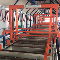 Machine de galvanoplastie industrielle à vendre ligne de placage de support en métal nickel chrome