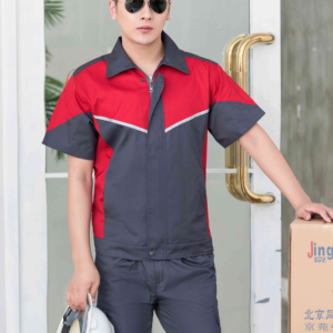 <span class=keywords><strong>Verano</strong></span> <span class=keywords><strong>de</strong></span> manga corta ropa <span class=keywords><strong>de</strong></span> trabajo taller trabajo fábrica hombres mujeres uniforme - Product Image 3