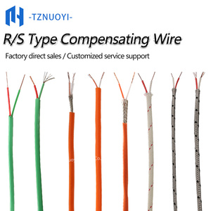 สายเคเบิลชดเชยแบบหุ้มฉนวน FEP ชนิด R/S/B ขนาด 2*24AWG สำหรับเทอร์โมคัปเปิลแพลตตินัมโรเดียม ทนอุณหภูมิสูง - Product Image 5