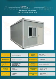 STC 20ft đúc sẵn có thể tháo rời container di động nhà văn phòng Xây Dựng & khu dân cư sử dụng Thiết kế gói phẳng - Product Image 4