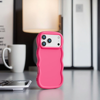 Coque de téléphone portable en silicone TPU souple, couleur unie, mignonne et simple, pour iPhone 17 Air, 17 Pro Max, 16, 15 Plus, 14, 13, 12, 7, 8 Plus – Vente en gros