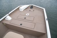 Vente directe d'usine nouveau bateau de pêche en aluminium soudé de 20 pieds avec grande boîte de rangement
